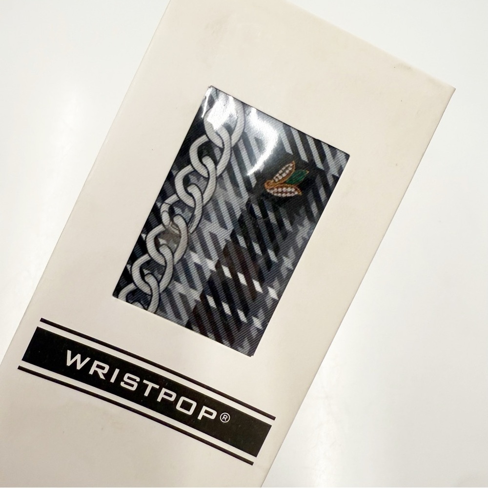 Nwt Wristpop Dionne Scarf In Grey Plaid — image 4 of 5